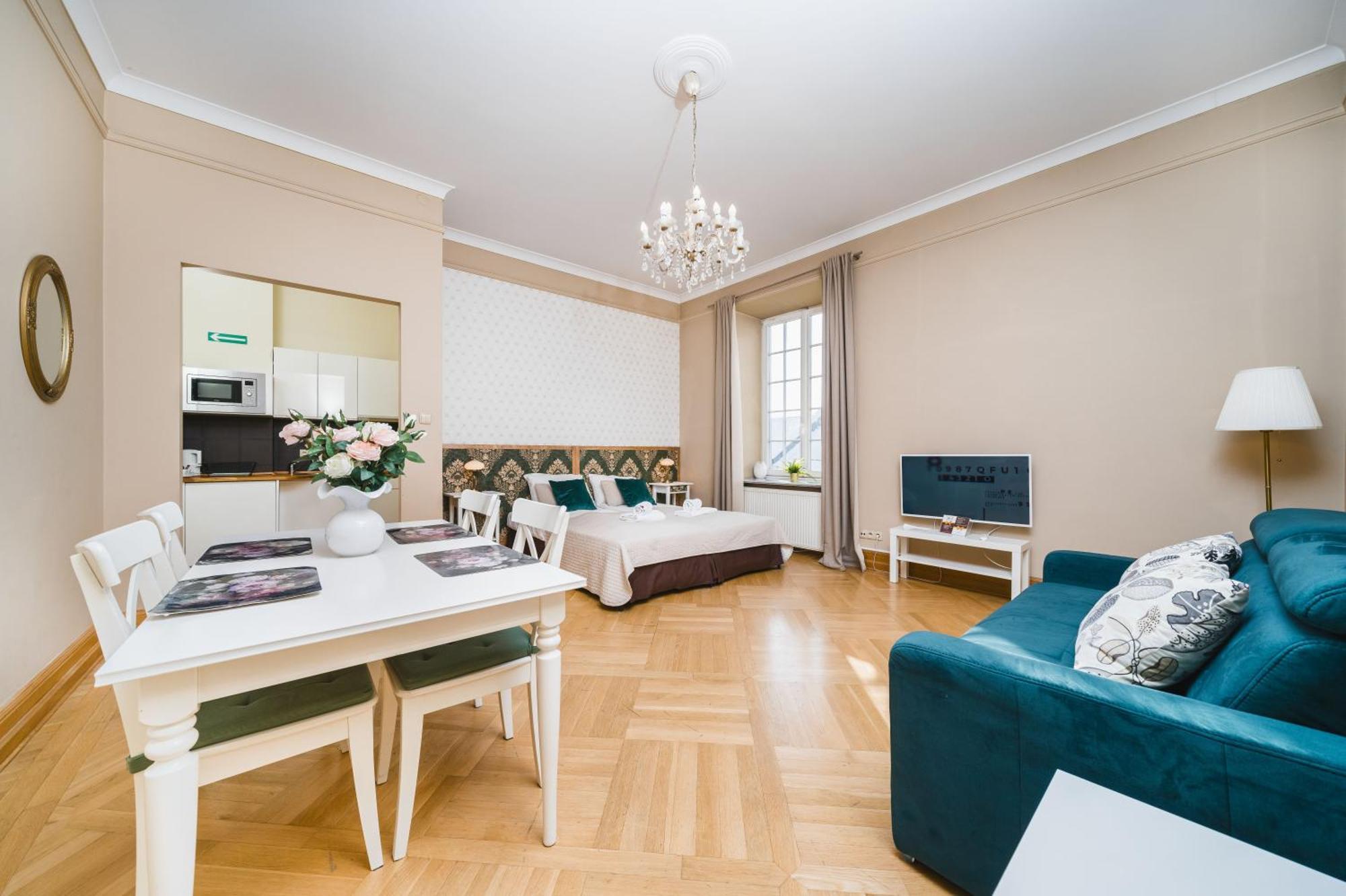 Apartamenty W Palacu Pod Baranami Krakow Bagian luar foto